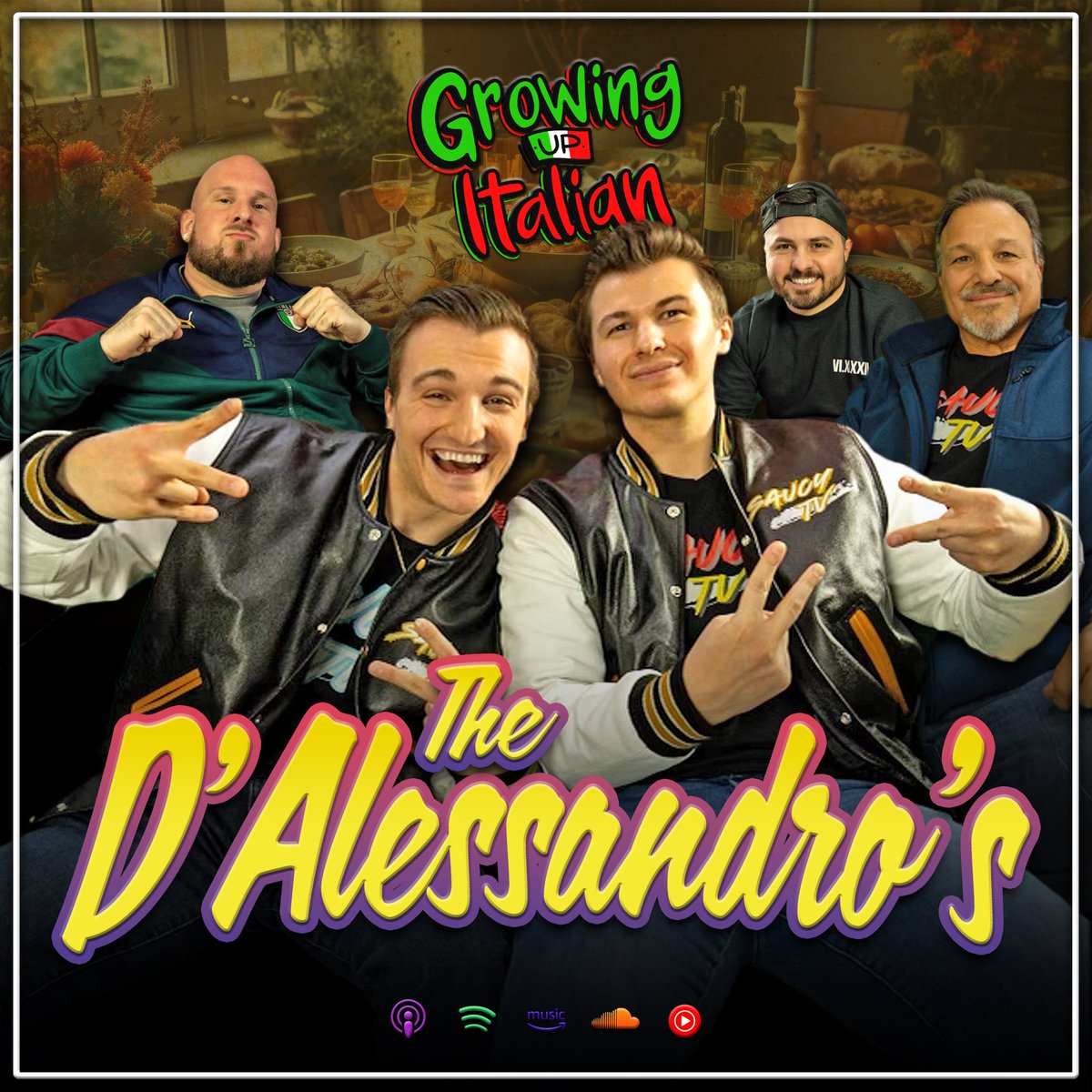 Latest podcast with The D’Alessandro’s aka Saucy TV out NOW! youtu.be/zC9G8qupd6M?si…