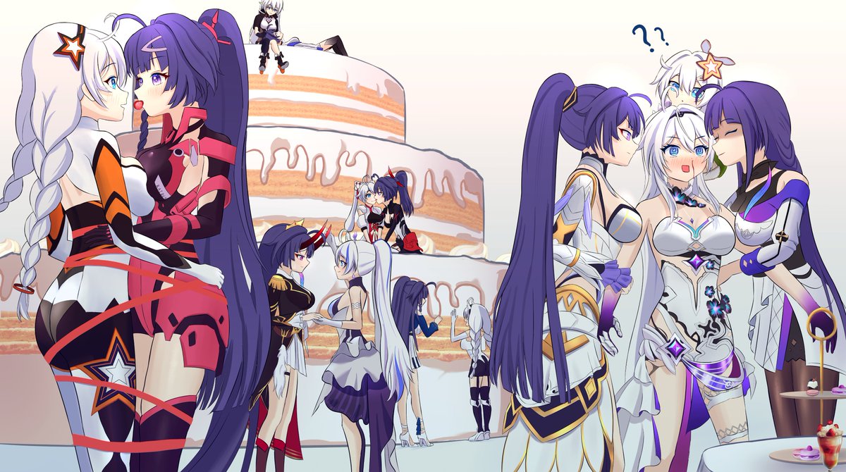 EIToucan's tweet photo. kiamei overload, hbd mei senpai 
#崩壊3rd #kiamei #HonkaiImpact3rd https://t.co/FpiyxSfCf2