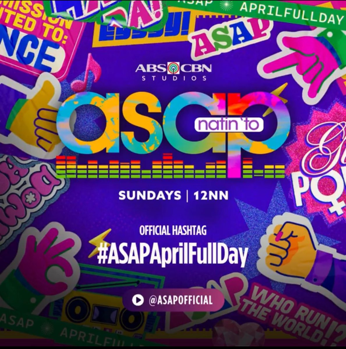 Malapit nang magsimula ang @ASAPOfficial. Abang na tayo fam! FABULOUS JM YOSURES #JMYosuresOnASAP | @jmyosures #ASAPAprilFullDay