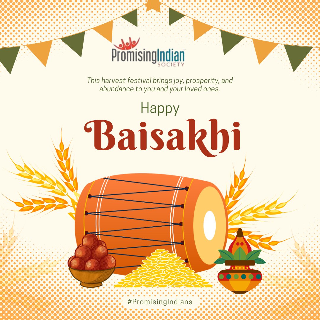 Wish You all Happy Baisakhi. #baisakhicelebration #HarvestFestival #NewYear #PrernaSingh #PromisingIndians #Gurdaspur #Patna #Delhi