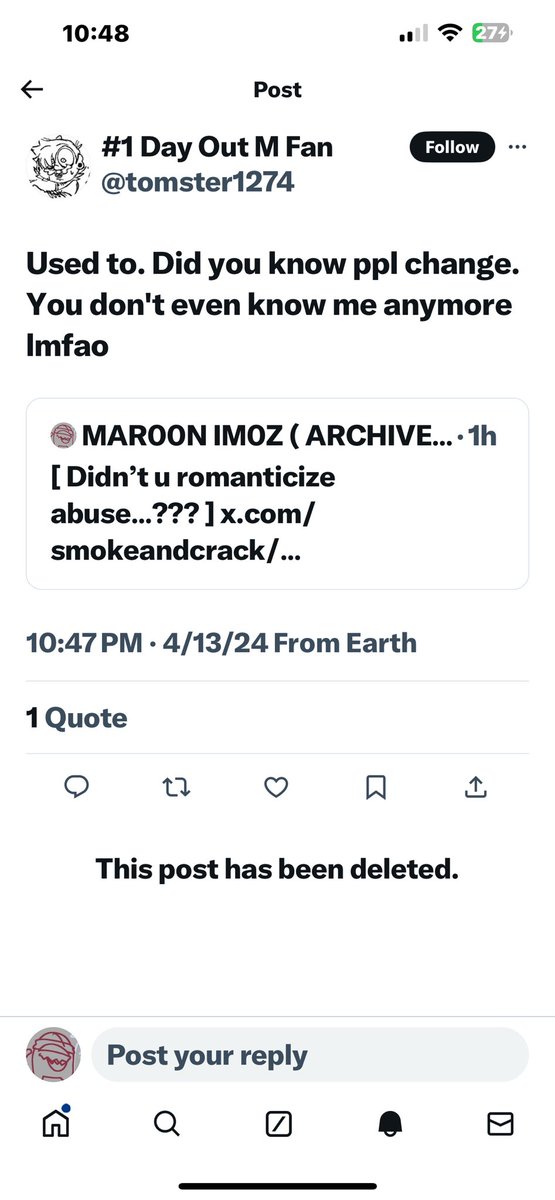 MAGMTCMNSTRSTY's tweet photo. @YaperPaper Shit has me giggling https://t.co/1CPSk4laGJ