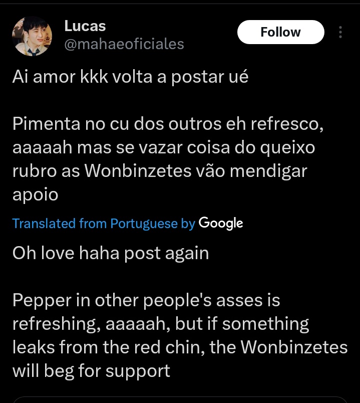 🔴 REPORT &amp; BLOCK 🔴

This account hating and insulting 🎸

Report -> hate -> slurs &amp; tropes  
🔗x.com/mahaeoficiales

⚠️ DO NOT INTERACT