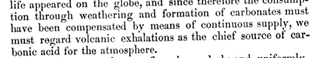 johnnymorls's tweet photo. @Ahaboreal @_ClimateCraze "[and] formation of carbonates must have been compensated by means of continuous supply, we must regard volcanic exhalations as the chief source of carbonic acid for the atmosphere".

Bedrock indeed, he was correct, human CO2 emissions are a drop in the ocean next to volcanoes. https://t.co/UBKOjeP5dP