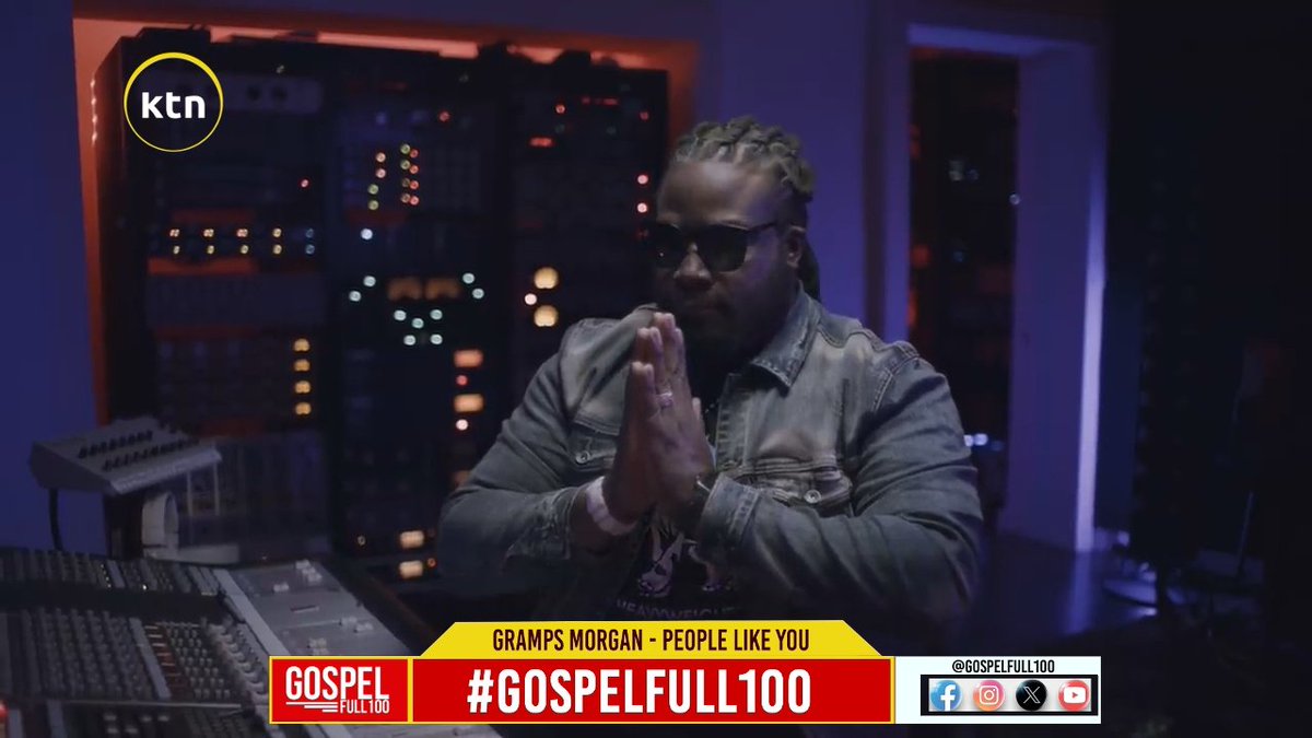 Good is good. Welcome to @gospelfull100 @ktnhome_ @AllanTWaruhiu @CreamVision now Playing @grampsmorgan Be inspired. #gospelfull100