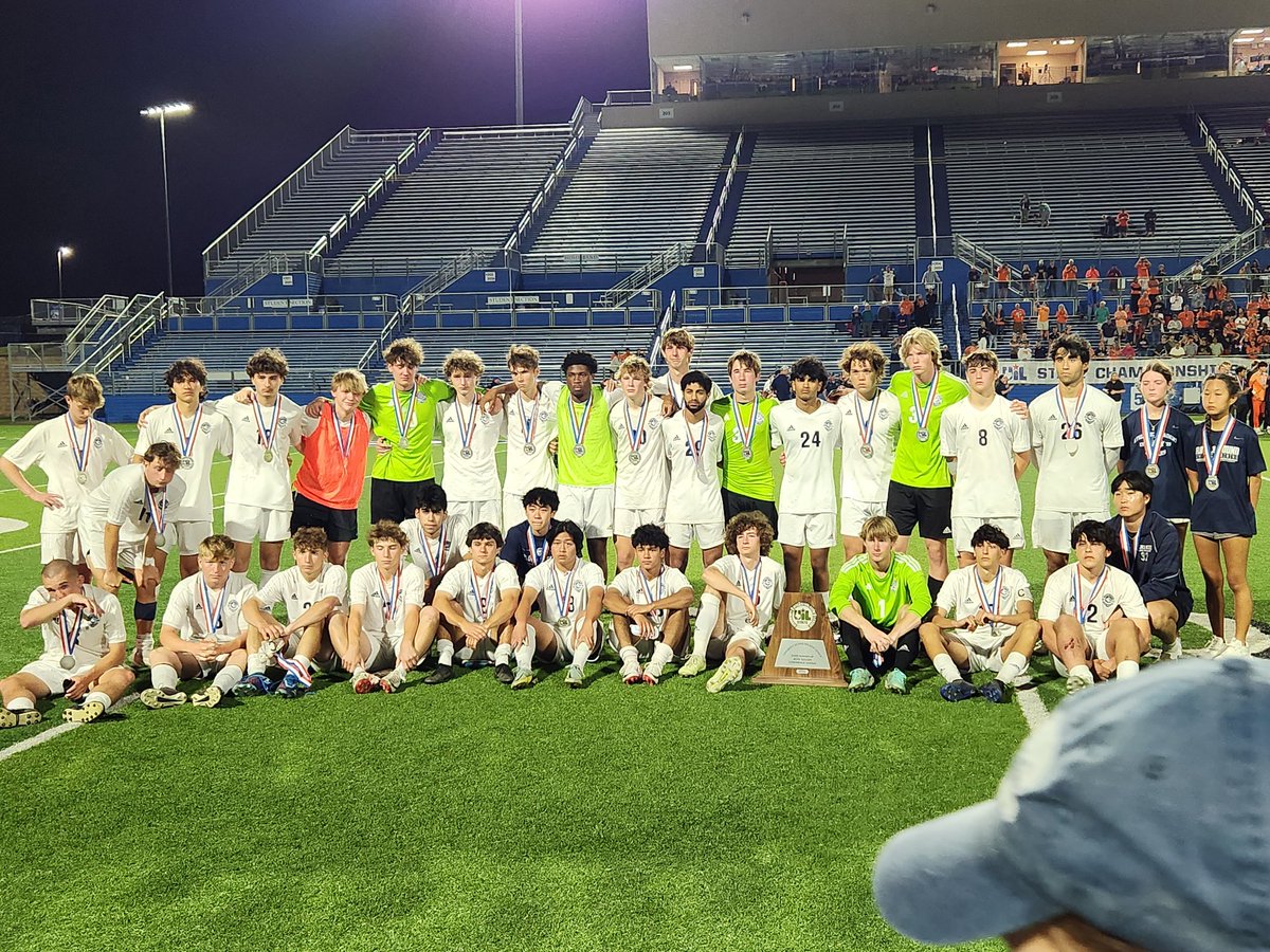 We didn't get the ending we wanted but they have so much to be proud of. These boys played with heart, compassion, love, and passion. We are EXTREMELY PROUD of them winning 2nd place in the State of Texas! Hold your heads high...you are our Flower Mound HS Soccer Champs!