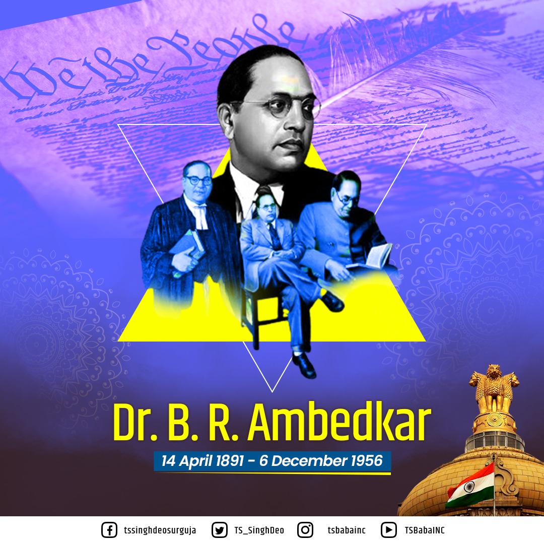 Humble tributes to Father of Indian Constitution, Bharat Ratna, Babasaheb Dr Bhimrao Ambedkar ji on his birth anniversary. The path shown by him for equality and social justice shall continue to inspire the nation for generations to come.