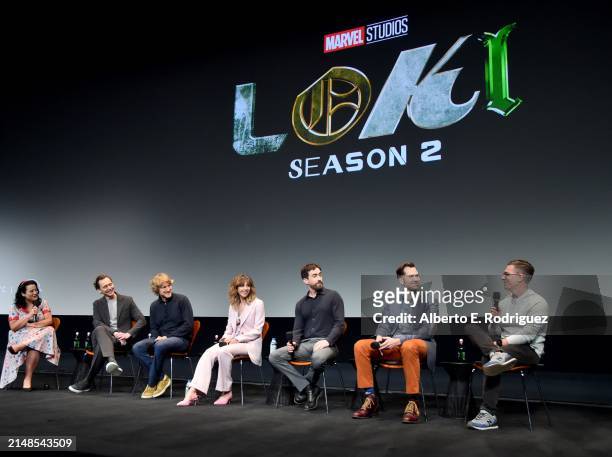 TomHidFansLATAM's tweet photo. Tom junto a Sophia DiMartino y Owen Wilson asisten el día de hoy al evento Emmy FYC de #LokiSeason2 en el teatro Samuel Goldwyn en Beberly Hills en California.
✨💚✨
📸 : Alberto E. Rodríguez. Gettyimages
#tomhiddleston #sophiadimartino #OwenWilson #Loki #Sylvie #Mobious https://t.co/3paD9bUMDQ