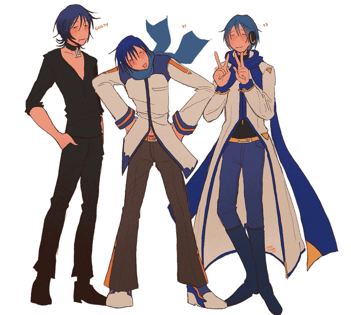 GUILTY/V1/V3 #カイト #KAITO