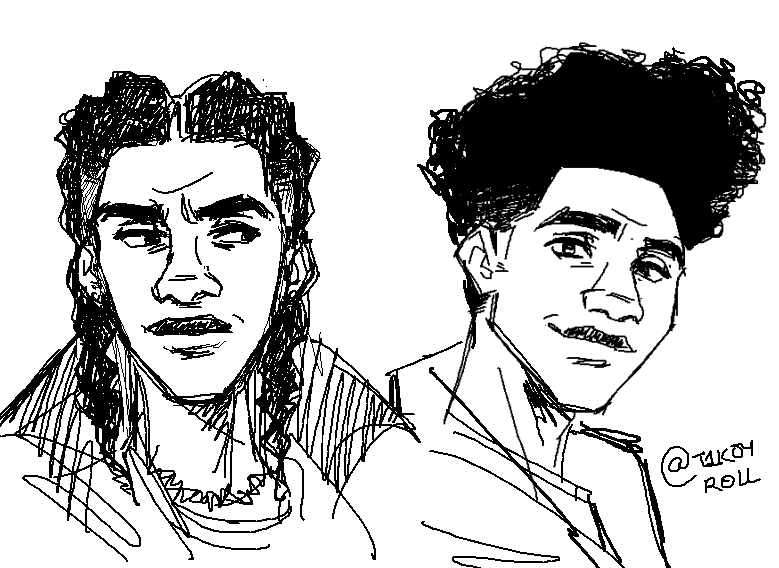 MS paint Miles x2 #ATSV #AcrossTheSpiderVerse #SpiderVerse #MilesMorales