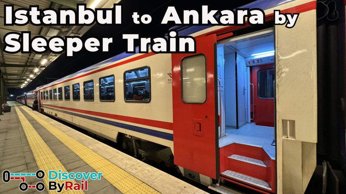 I recently travelled from Istanbul to Ankara by the Ankara Express night train - join me and “come along for the ride!” m.youtube.com/watch?v=eRCxmc…