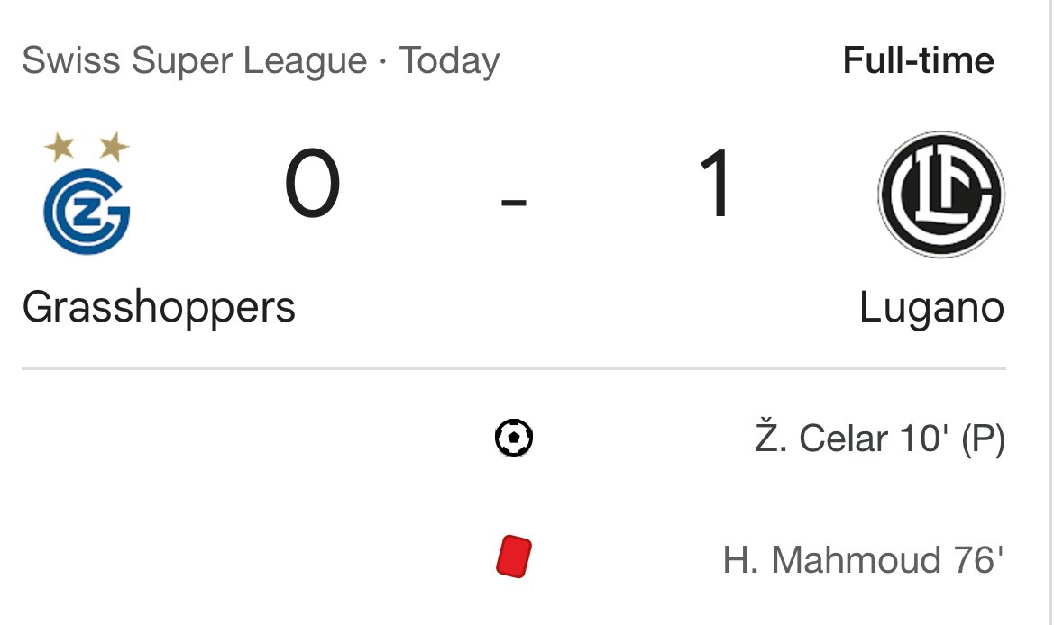 DOWN GOES LAFC’S SWISS TEAM TO JOE MANSUETO’S MIGHTY FC LUGANO 🤩🤩

#cf97