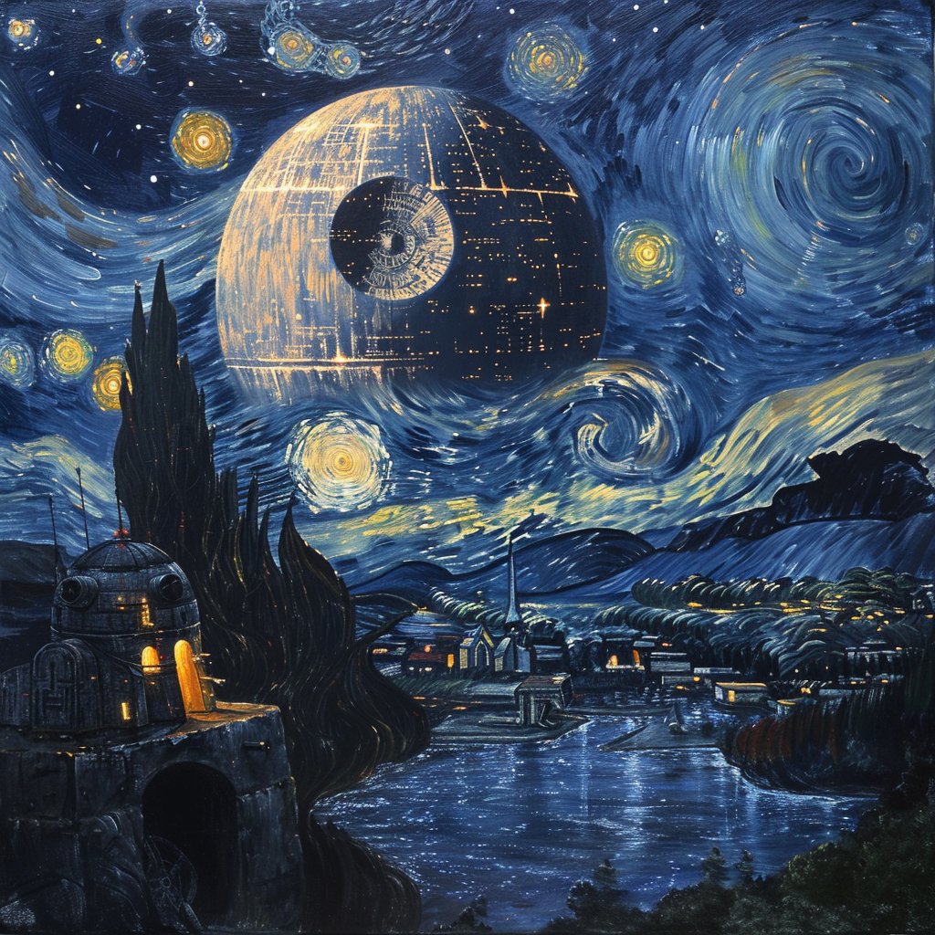 Death Starry Night