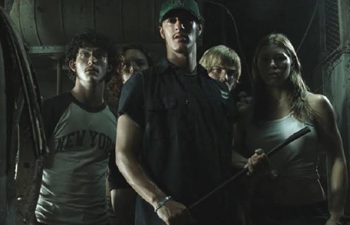 horrorguymick's tweet photo. i miss watching attractive sweaty mfs trying to survive a slasher movie https://t.co/RbuNgllSGq