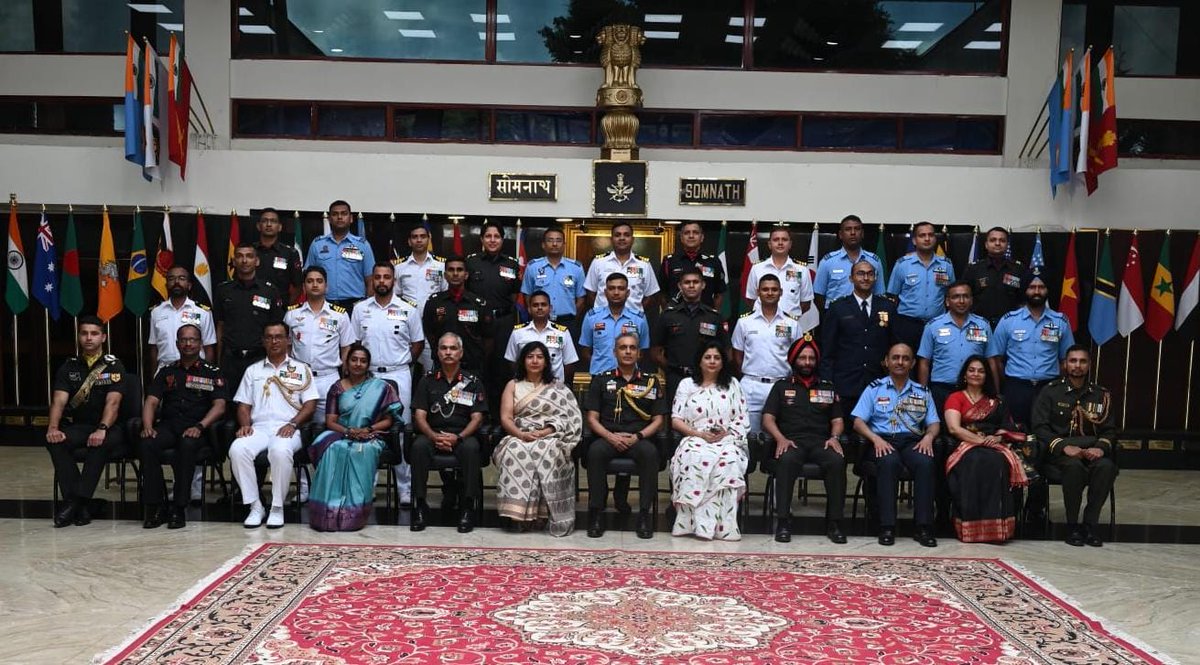 Convocation ceremony for 79th Staff Course held at Defence Services Staff College (DSSC), Wellington The ceremony was presided by Commandant, DSSC Lt Gen Virendra Vats. A total of 476 officers including 36 International Officers from 26 Friendly Foreign Countries graduated from…