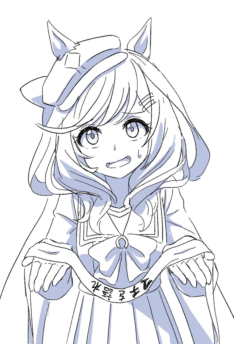 ウマ娘 手描きイラスト マチカネタンホイザ マチカネタンホイザ(ウマ娘) 「マチカネタンホイザ #ウマ娘」|壱