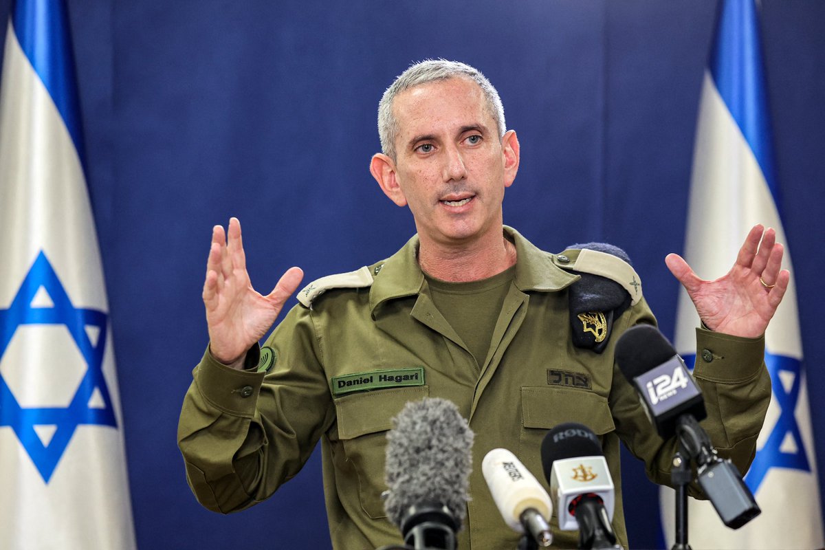 BREAKING: IDF SPOKESMAN DANIEL HAGARI OFFICIAL STATEMENT “99% of the 300 or so projectiles fired by Iran at Israel overnight were intercepted by air defenses. He says Iran launched 170 drones at Israel, and not one entered Israeli airspace. They were all downed outside of the…
