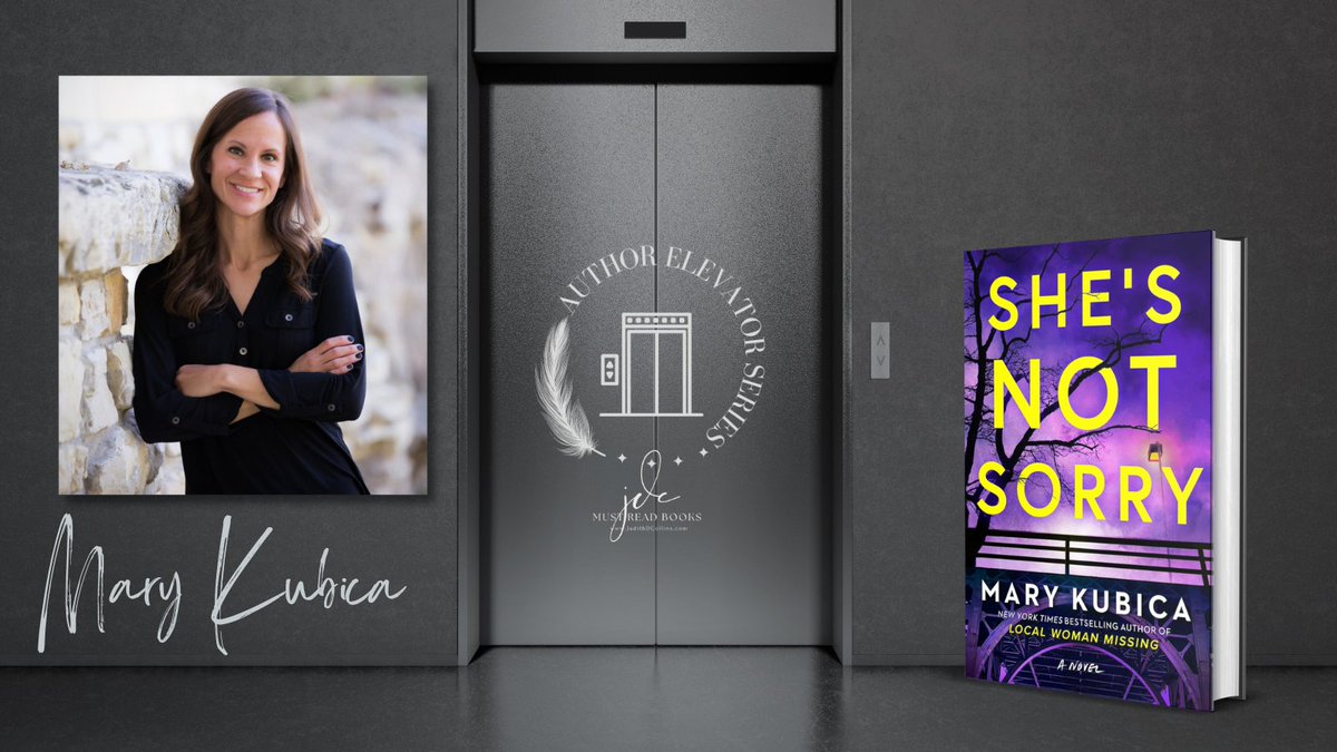 Exceptional Authors. Standout Books. Elevator Talk! Check out the fun #AuthorElevatorSeries Q&A bit.ly/MaryKubicaQASNS with @MaryKubica where we go behind the scenes of her latest thriller #ShesNotSorry and this award-winning favorite author! @parkrowbooks