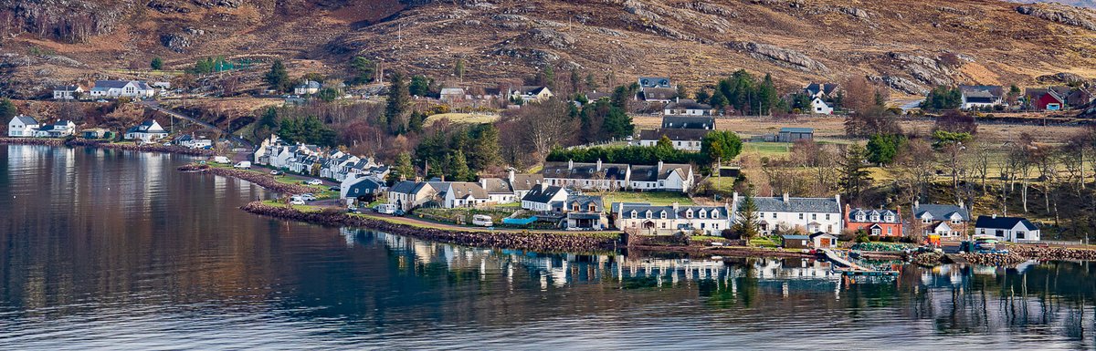 Shieldaig Village (almost all of it).