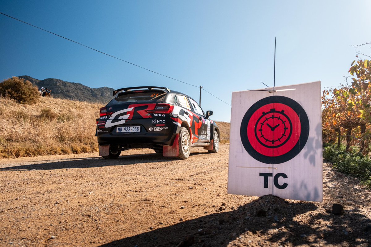 Here’s a glimpse of the second day at the Swartland Rally! #tgrsa #NRC