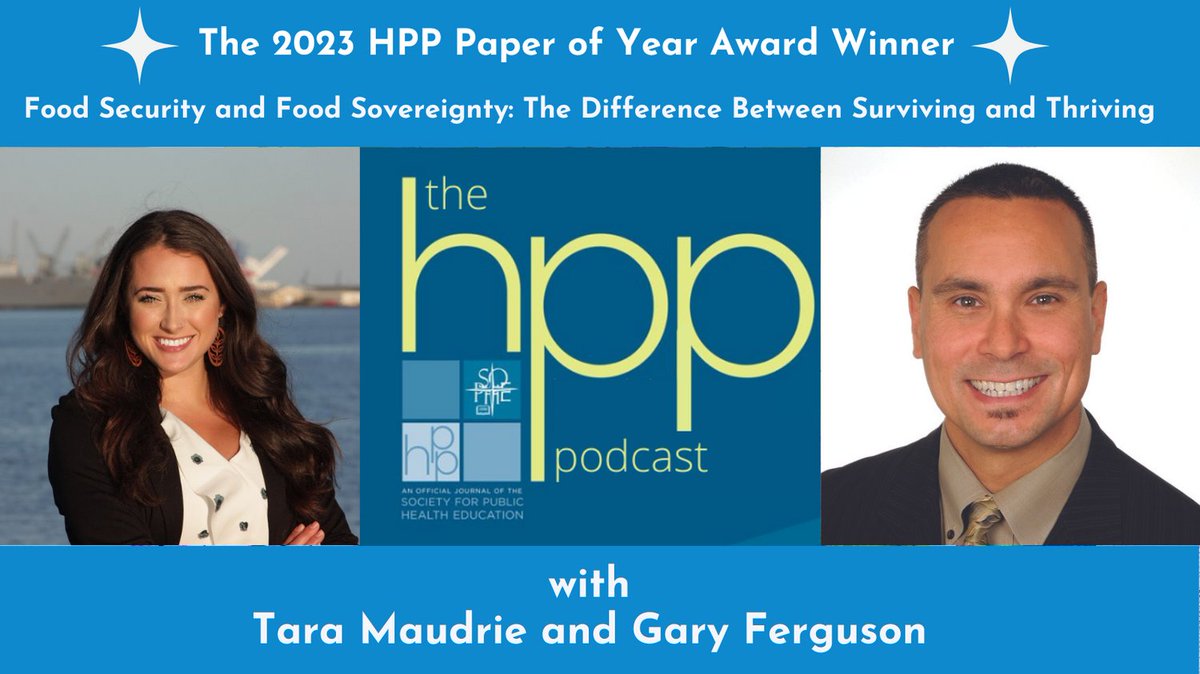 It’s here! Join us as we examine the 2023 HPP Paper of the Year with @TheIndigFoodie and @NaturewayAlaska. We'll discuss food sovereignty in Indigenous Peoples (open.spotify.com/episode/0W4WJZ…) Read more at: journals.sagepub.com/doi/full/10.11… @LaNitaSWright @JeanMBreny @antonio_gardner