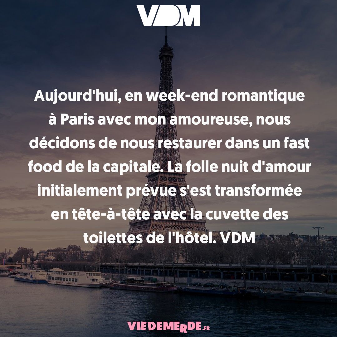 Partagez vos VDM ici : viedemerde.fr/?submit=1 et/ou téléchargez notre appli officielle - viedemerde.fr/app