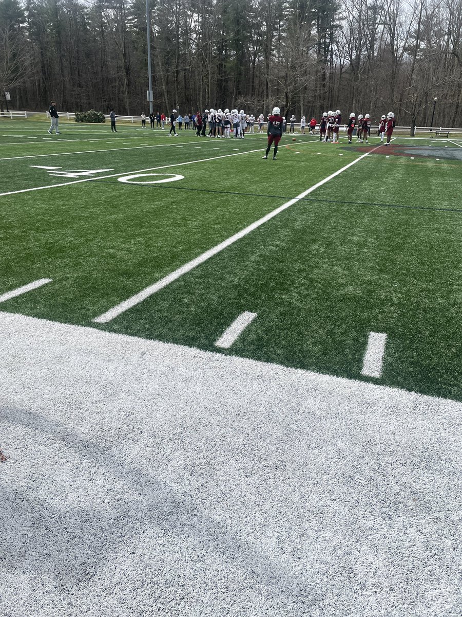Had a great time today at the <a href="/AMCAT_Football/">AMCAT Football</a> Junior Day! Awesome to see what they had to offer! Thank you to <a href="/Coach_SCroce/">Steven M Croce</a> and the rest of the coaching staff for hosting a great event!!