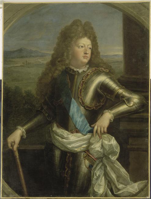 1/2 Le 14 avril 1711 décès de la petite vérole au château de Meudon de Louis dauphin de France le « Grand dauphin » fils de Louis XIV et de Marie-Thérèse d’Autriche infante d’Espagne. ⬇️