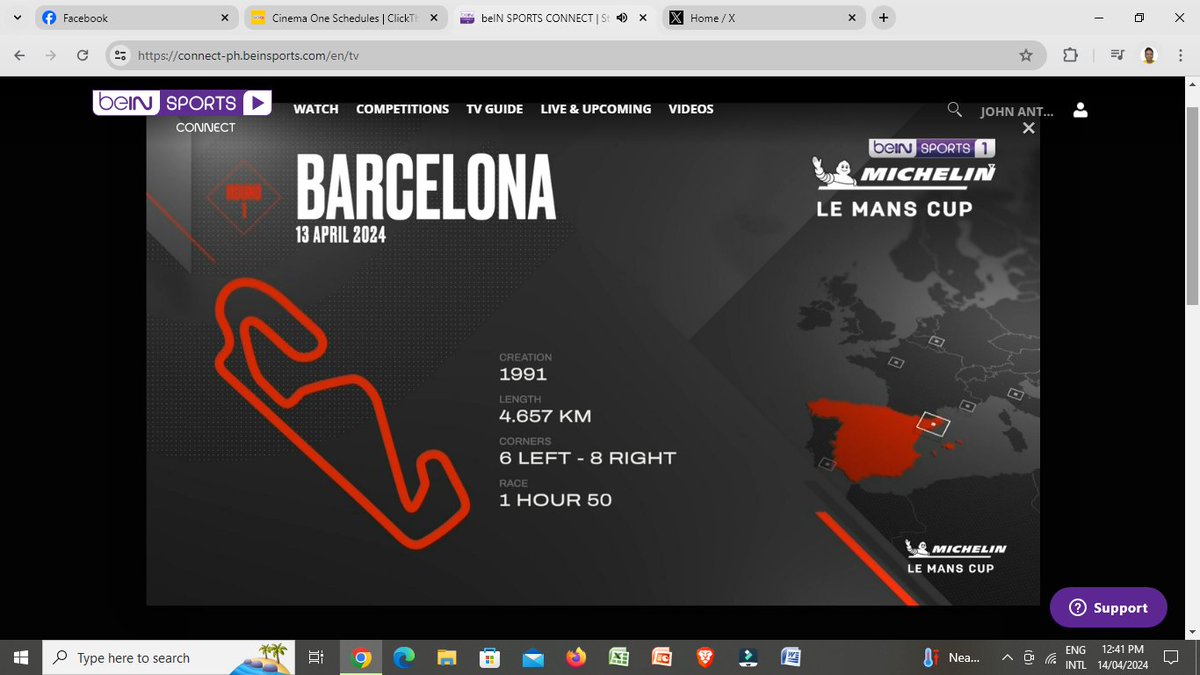 NW 2024 #LMC [RD 1 / #BarcelonaRound / Main Race] (Telecast)
@beINSPORTSASIA #OMIph #OMIphofficial 

Also available on beIN Sports Connect.
#beINSportsAsia 
#beINSports