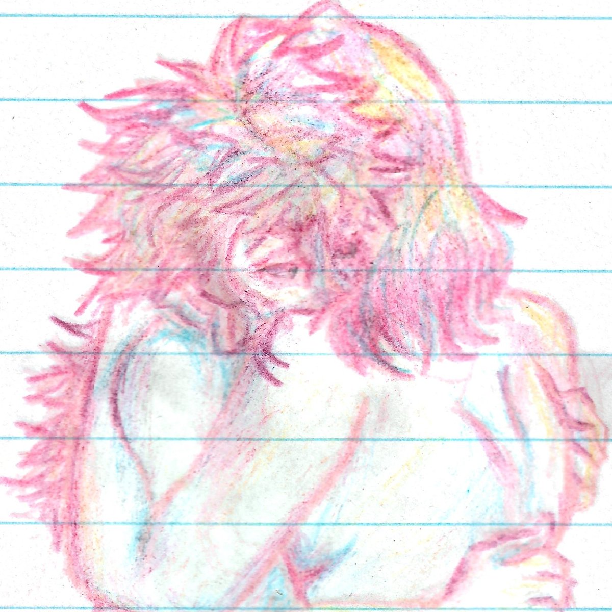 both of them sticked to the other because they were all they had left in this world.

#oc #ocart #traditionalart #queerartist #artmoots #arttwt #dibujante