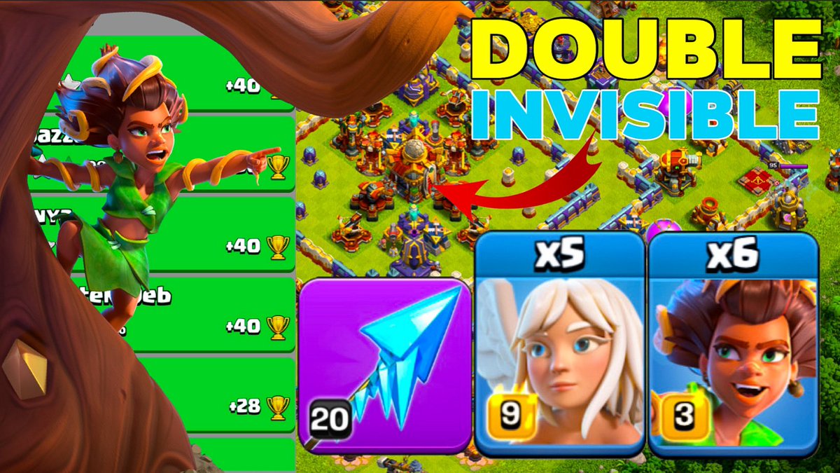 Legendary Domination: TH16 Queen Charge Root Rider Legend League Attacks! Click Here:youtu.be/GX3_FzPVC2c #ClashOfClans #clashon
