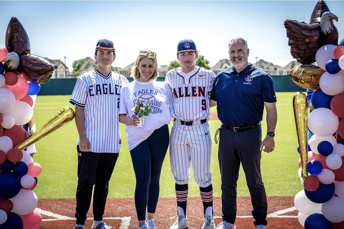 Senior Day for @caden_y_03 and @allen_baseball. Caden capped it off with a game winning hit! Time flies but we are just so proud of you and who you’ve become as a person. Let’s finish the season strong and then on to the next chapter at Fordham University. #senior #baseball