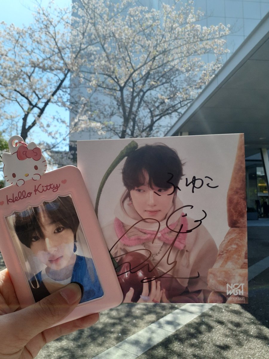 NCTWISH 個別サイン会 サクヤ レポ めっちゃ肌白いしめちゃくちゃ