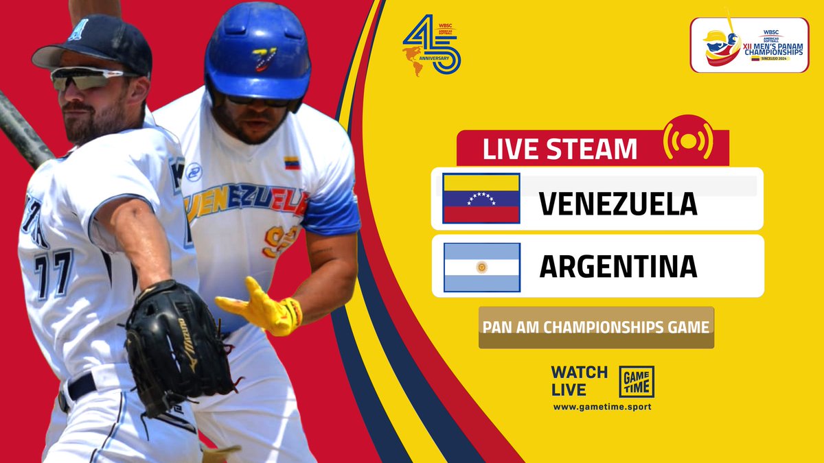 🥇Gold Medal Game 🇦🇷Argentina 🆚 Venezuela 🇻🇪 FOR THE PAN AM TITLE 📆 April 14 🕓 15 :00 local time 📺 LIVE Streaming 🔗 gametime.sport 🎥 Productions TV @softball_premier