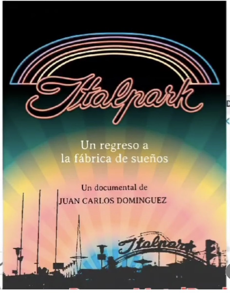 ITALPARK 📽️🎞️Documental de Juan Carlos Dominguez instagram.com/eayp_unsam/p/C… El estreno será en el cine Gaumont en el marco del 25° #BAFICI: uno de los festivales de cine más importantes de América Latina👏👏👏@juandomidocumentalista @cinedocumental.unsam @documentalitalpark