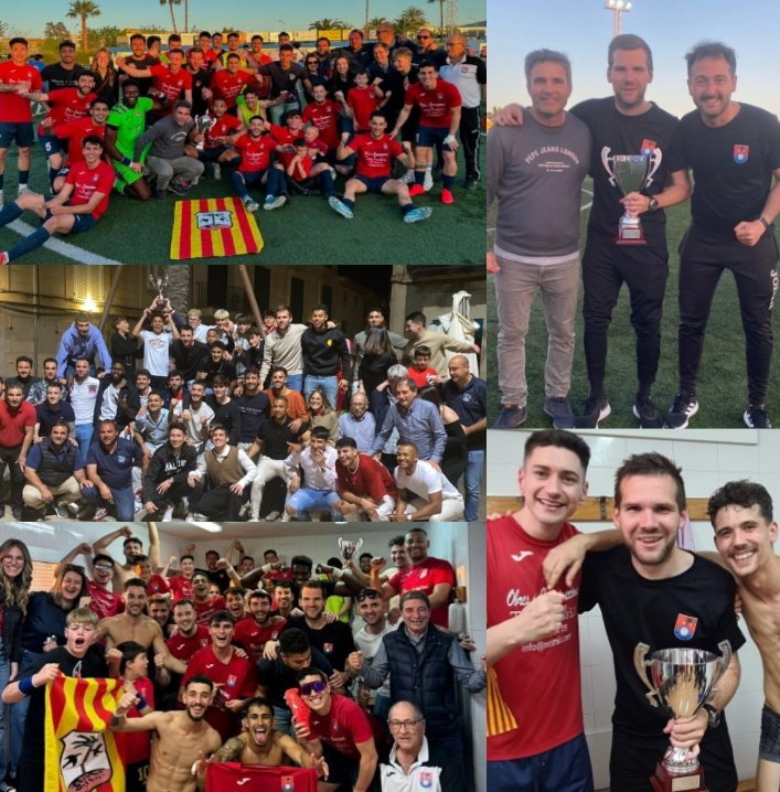 CMaldonado1997's tweet photo. Campeones de Liga 23-24! 
U.E. Porreres 💙♥️ https://t.co/m1Nu1gboI9
