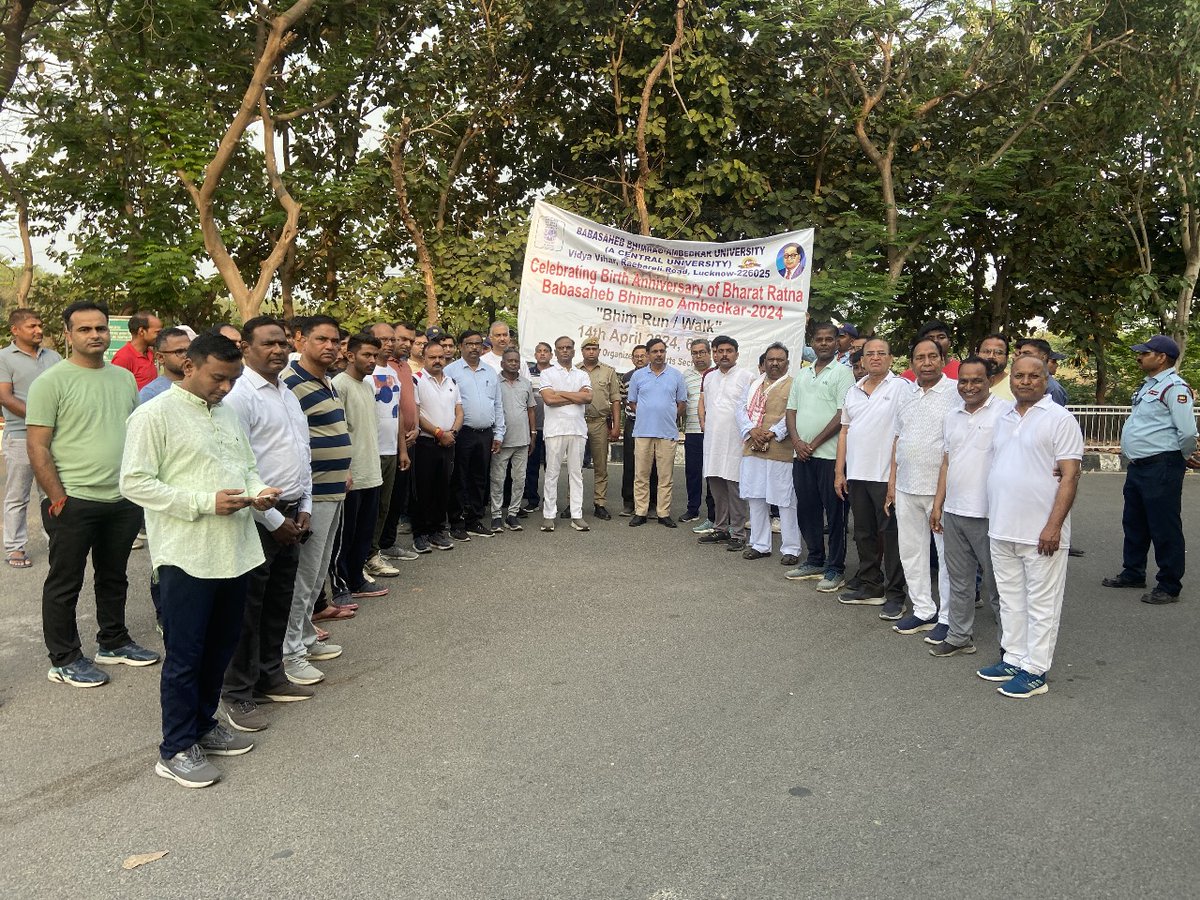 ProfSanjaySingh's tweet photo. Celebrating 134th birth anniversary : Bharat Ratn Doctor 
#B_R_Ambedkar.   Various programmes organised in the University campus on April 14. https://t.co/Ha7RQuzIkm