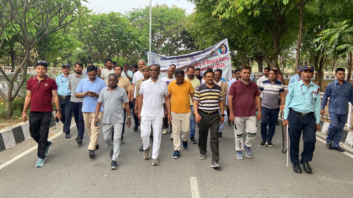 ProfSanjaySingh's tweet photo. Celebrating 134th birth anniversary : Bharat Ratn Doctor 
#B_R_Ambedkar.   Various programmes organised in the University campus on April 14. https://t.co/Ha7RQuzIkm