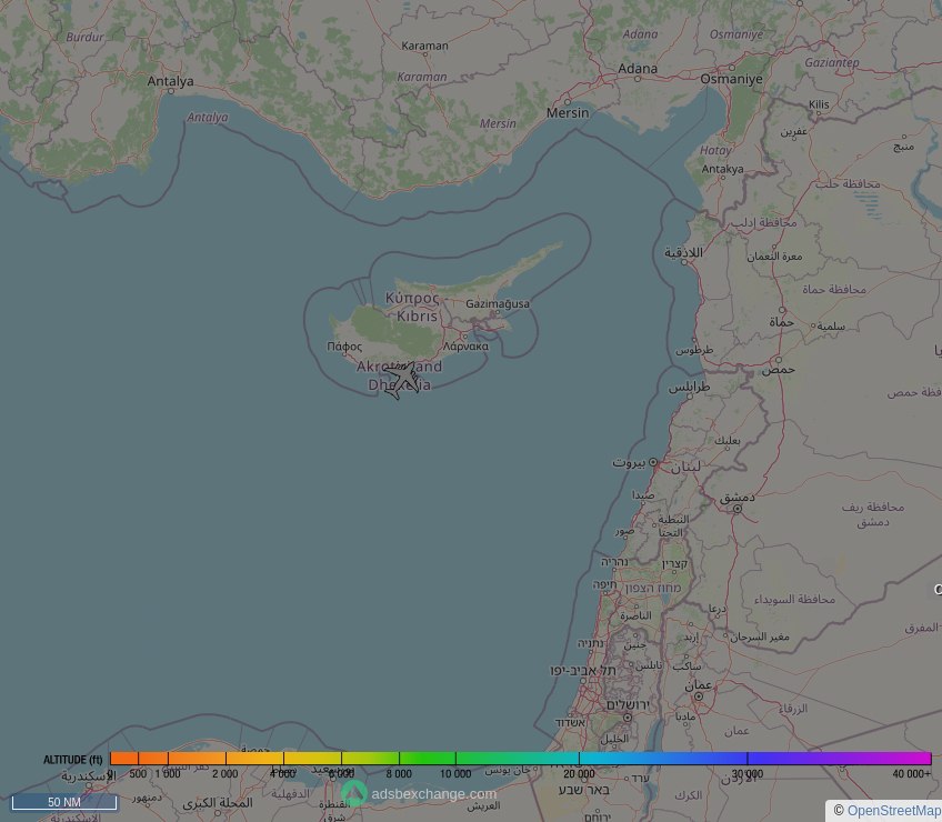 🇬🇧 Royal Air Force ✈️ C17 ( Boeing C-17A Globemaster III ) (ZZ176, #43C1C6) as flight #RRR6607 was just spotted over 🇨🇾 Limassol District, #Cyprus.

🔴 Live tracking:
global.adsbexchange.com/?icao=43C1C6

🖼️ by doppio.sh