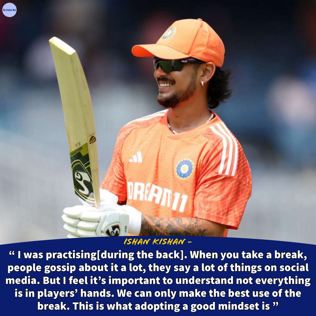 Ishan Kishan [On his Break from the game] 🗣️ 

@BCCI @ishankishan51 #IshanKishan #IndianCricketTeam #IPL