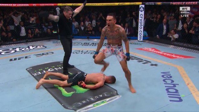 Max “Pillow Hands” Holloway’s last two opponents.