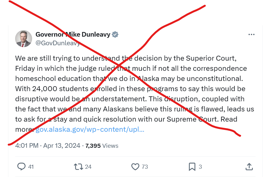 Our self-serving, willfully ignorant MAGA governor is trying to understand why he can't use public funds to benefit private & religious schools. Many decent Alaskans believe he's the one who is 'flawed'.  #akgov #Alaska