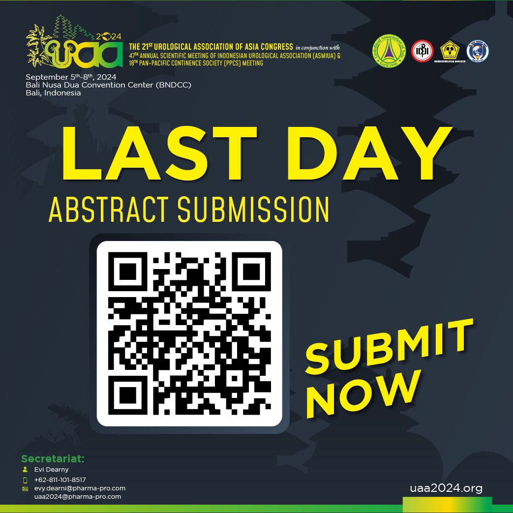 Abstract Submission Deadline. #UAABali #UAABali2024 #UAA2024Bali #UAAASMIUA2024 #UAAInaUA2024 #PPCSMeeting #PPCSBali #PPCS2024