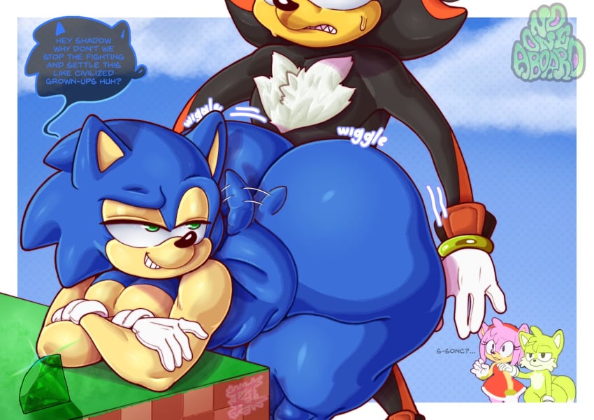 Tails: D-damn Sonic [@SpeedyFlxrt] how is your pussy so tiight ~