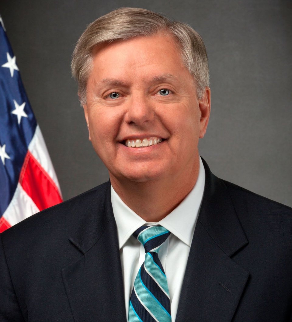 I’m disgusted with how happy Lindsey Graham is right now. This warmongering Monster never met a ‘War’ he didn’t like. Please vote this War Pig out of office now. Do whatever it takes.