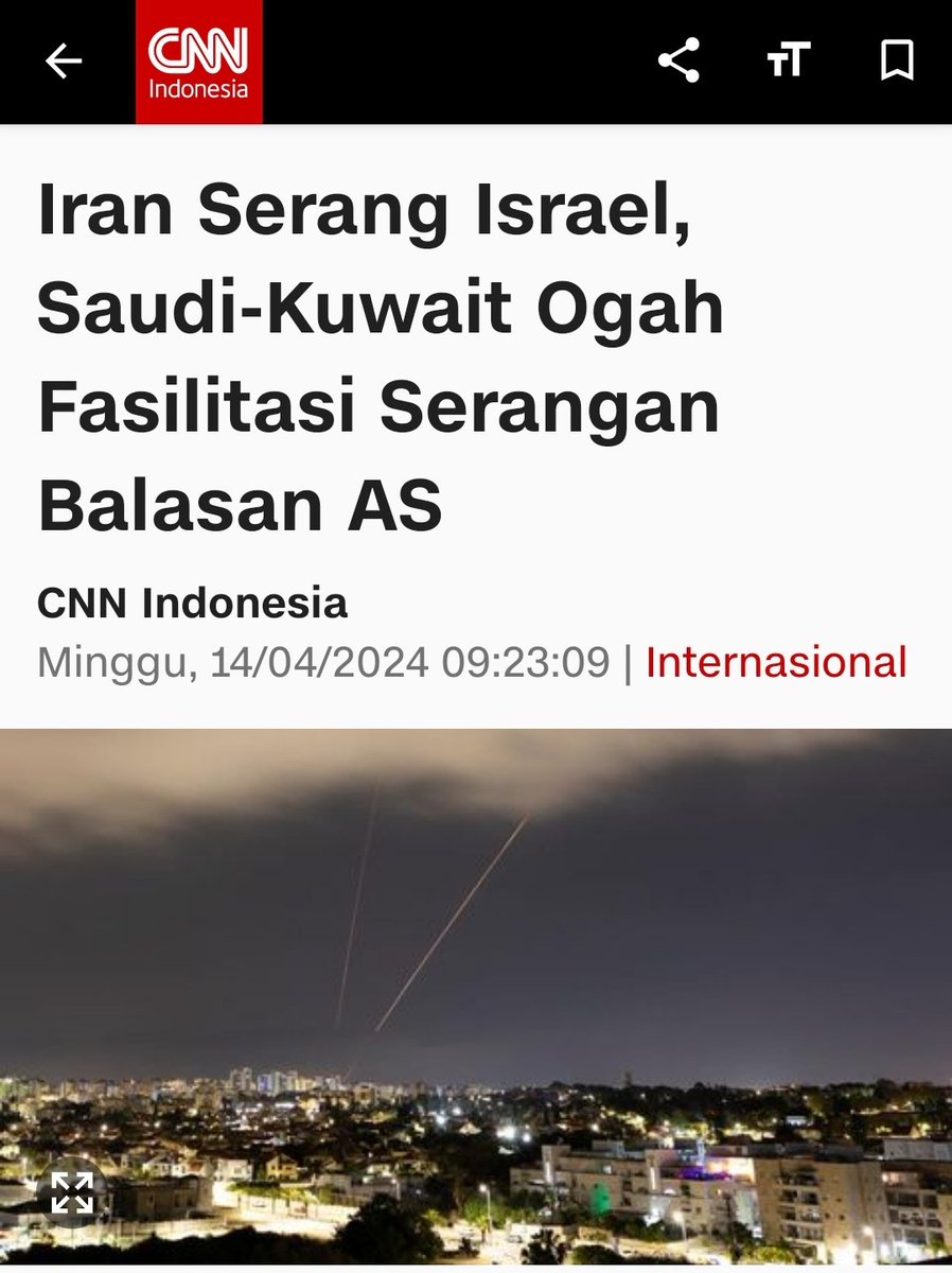 Israel dalam posisi terjepit..🤔 cnnindonesia.com/internasional/…