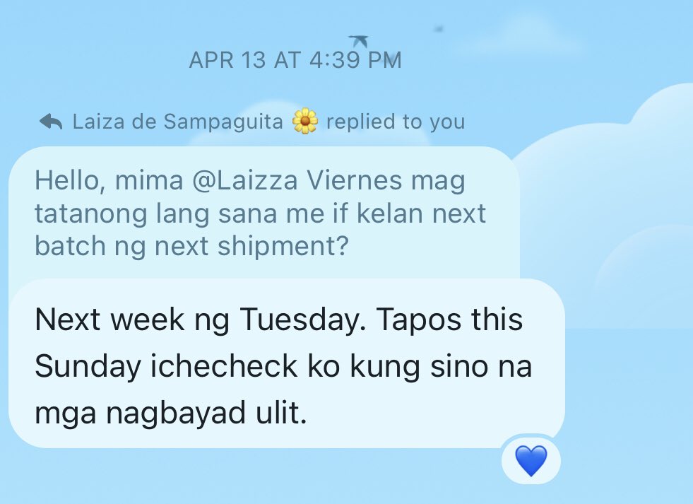 #KabudolsPHUpdate

( Scheduled Tweet )

Please read the provided screenshot regarding the batch of shipment. 

Thank you!