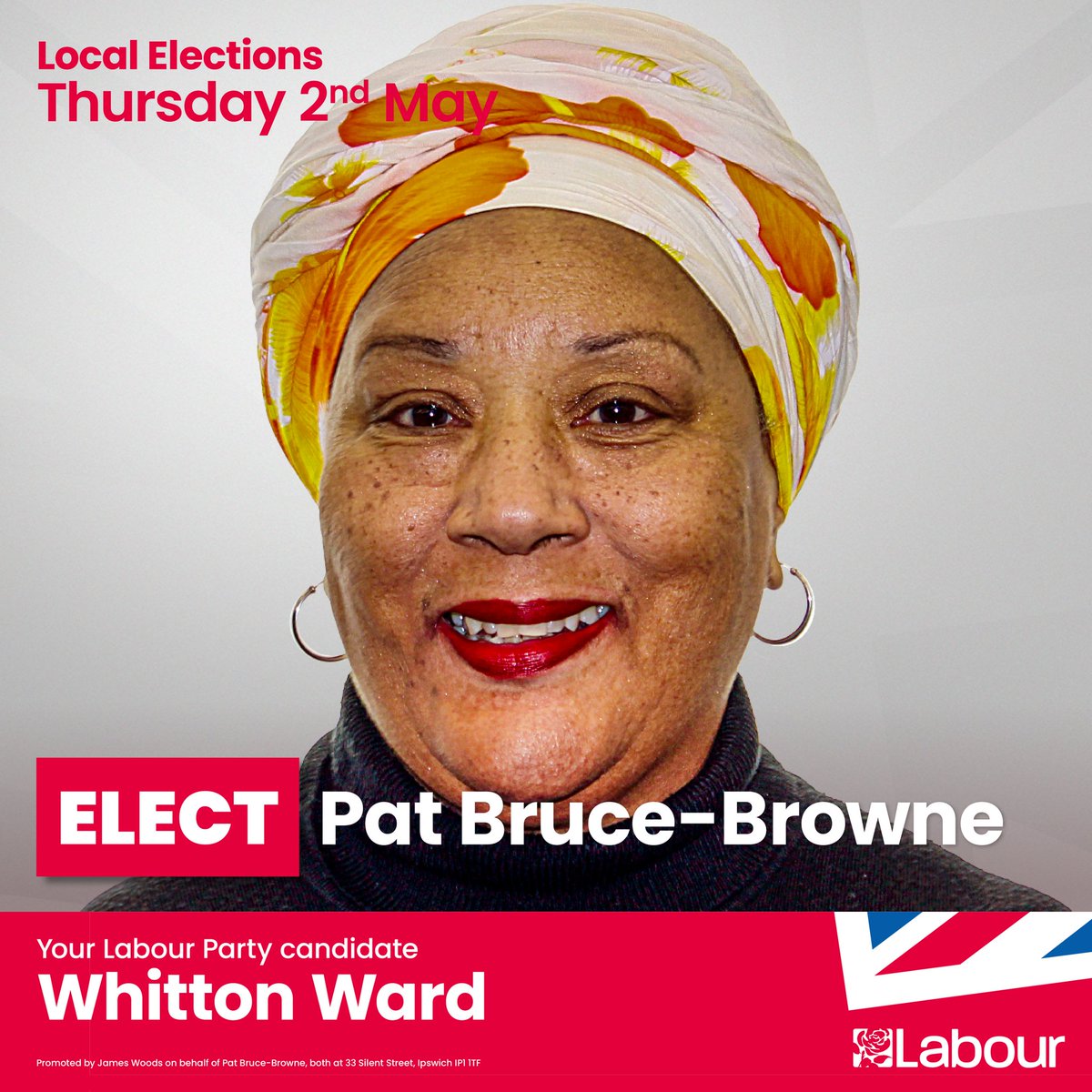 Whitton candidate Patricia Bruce-Browne was born and raised in London by Caribbean parents from Barbados & Antigua. Moving to Ipswich ten years ago, Pat set up and runs Ipswich Reggae Choir and is a DJ on Ipswich Community Radio. ipswich-labour.org.uk/2024-ibc-candi…