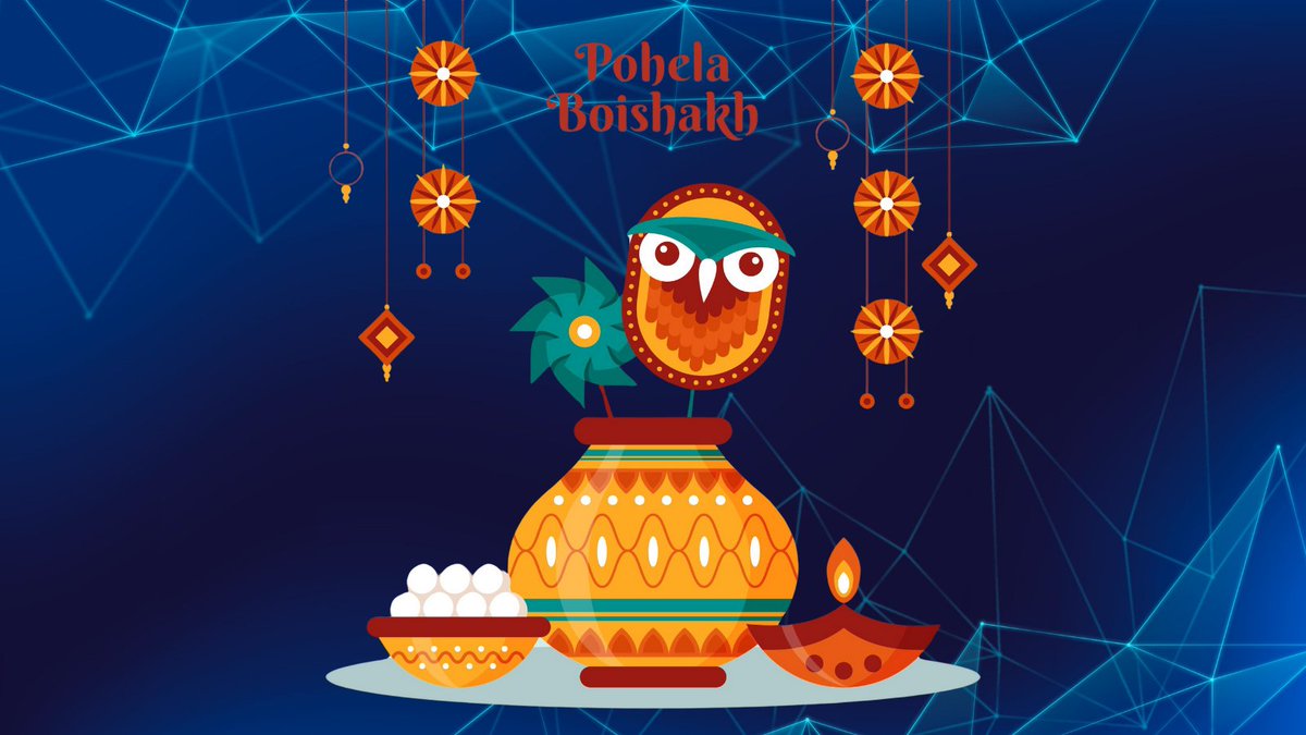 DesignSilc's tweet image. Shubho Noboborsho! 🎉 Wishing everyone a joyous and prosperous Pohela Boisakh filled with love, laughter, and new beginnings. May this Bengali New Year bring abundant happiness and success to you and your loved ones.🌟🎊

#PohelaBoisakh #Noboborsho #BengaliNewYear #designsilc