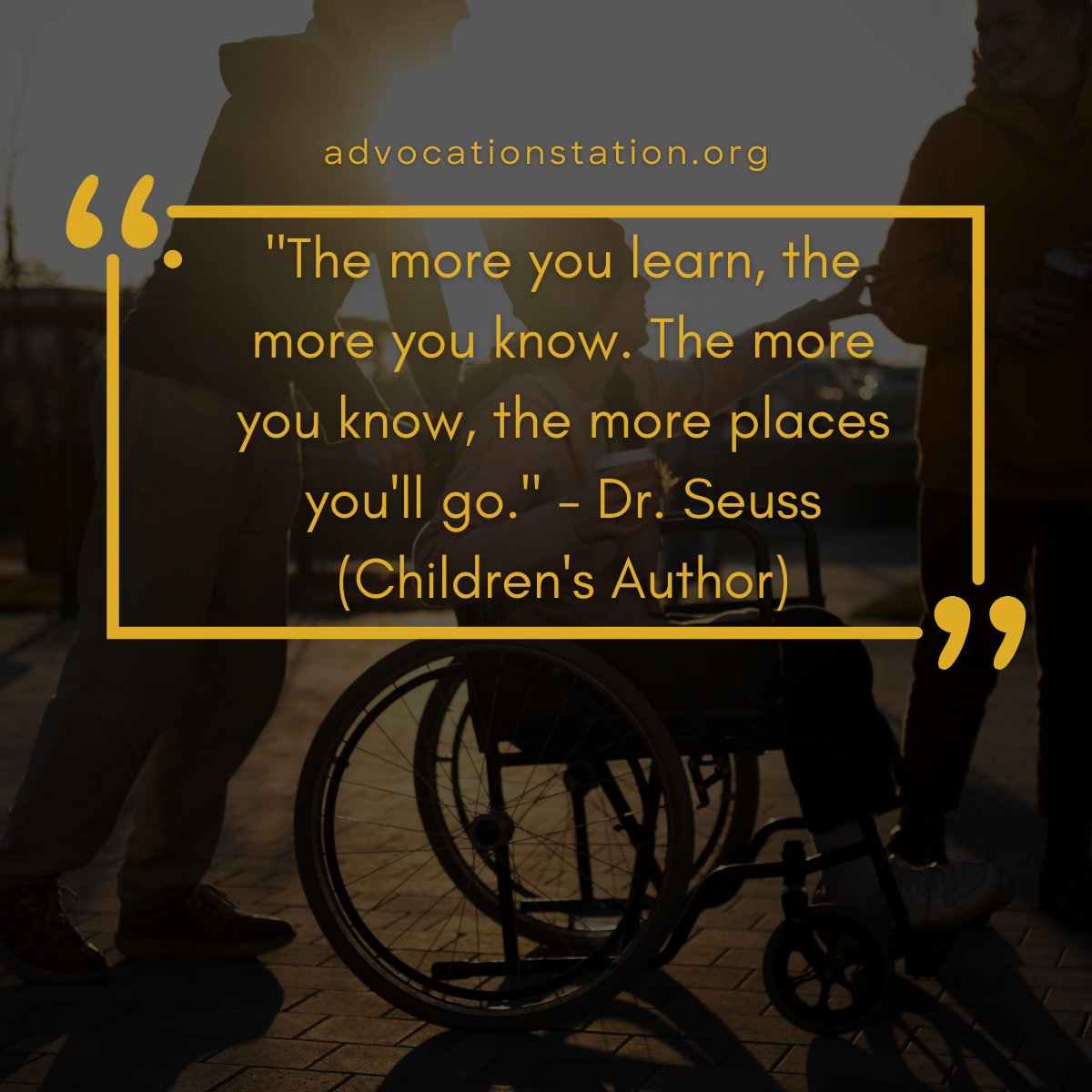 💡Did you know most people miss out on valuable resources because they don't know how to access them?  
Advocation Station provides self-paced, online courses to unlock your full funding potential and empower you to live your best life. 
#DisabilityTwitter #DisabilitySupport