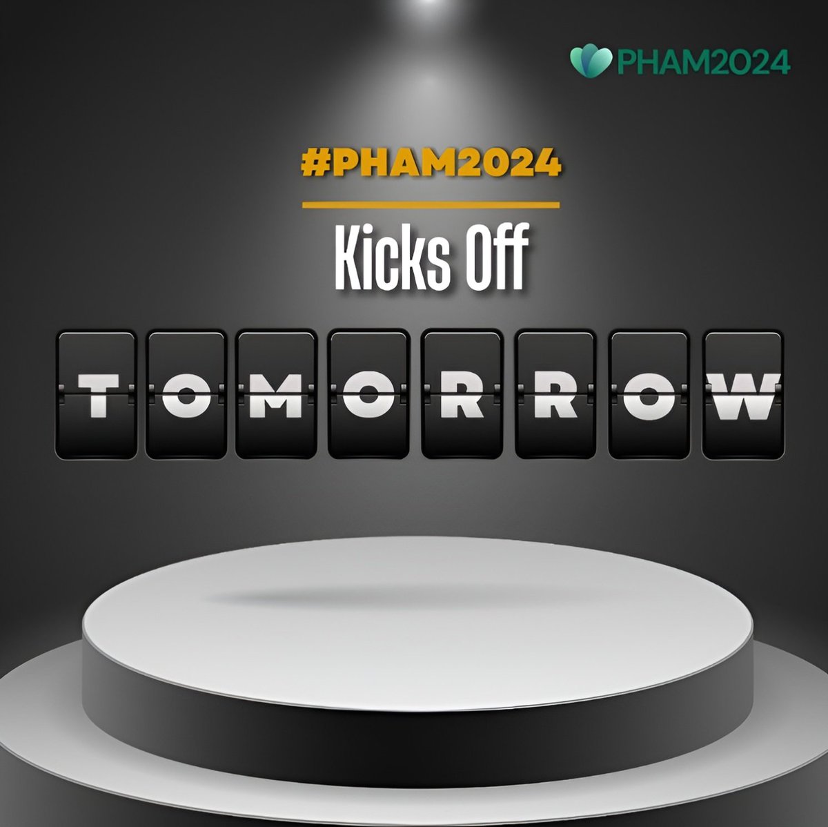 1 Day Left! #PHAM2024 kicks off tomorrow. Don't miss daily social media updates and live Instagram stories for a front-row seat to the action!

#PlanetaryHealth #Sustainability #FromEvidenceToAction
